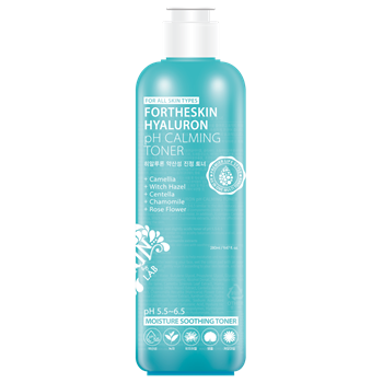 Fortheskin Hyaluron Ph Calming Toner Успокаивающий тоник с гиалуроновой кислотой 280ml 04799 - фото 8336