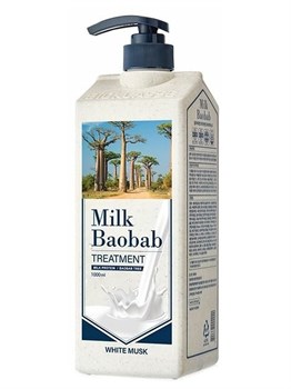 Milk Baobab Бальзам для волос с ароматом белого мускуса Treatment White Musk 1000 мл !СРОКИ ГОДНОСТИ 09.2023! 04838 - фото 8405