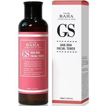 Cos De BAHA	GS AHA BHA Facial Toner Тоник-эксфолиант с кислотами для проблемной кожи 200мл 03822 - фото 8434