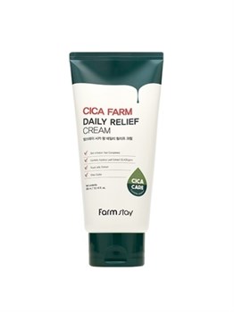 FarmStay Успокаивающий крем с экстрактом центеллы азиатской Cica Farm Daily Relief Cream 300 мл 04880 - фото 8464