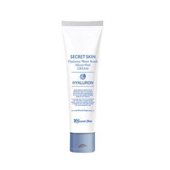 SECRET SKIN Крем для лица гиалуроновый HYALURON WATER BOMB MICRO PEEL CREAM 70гр 01178 - фото 8705