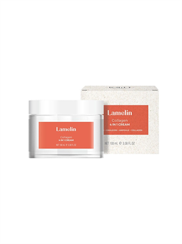 Lamelin Питательный крем с коллагеном Collagen 4 in 1 Cream 100ml 04949 - фото 8718