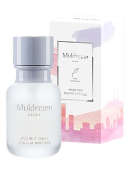 Muldream Trouble Clear AHA PHA Ampoule Ампульная сыворотка против несовершенств кожи 55 мл 04975 - фото 8759