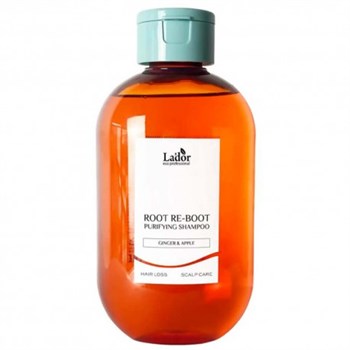 Lador Шампунь для чувствительной кожи головы Root Re-Boot Purifying Shampoo Ginger & Apple 300 мл 04996 - фото 8797