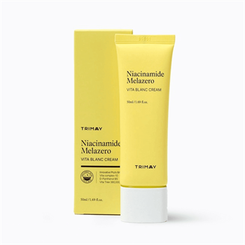 TRIMAY Витаминный крем для борьбы с пигментацией Niacinamide Melazero Vita Blanc Cream 50 мл 05010 - фото 8807