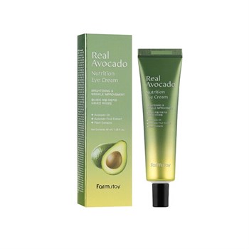 FarmStay Питательный крем для области вокруг глаз с экстрактом авокадо Real Avocado Nutrition Eye Cream 40 мл 05001 - фото 8819