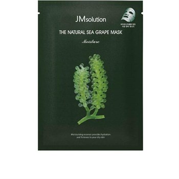 JM solution Увлажняющая тканевая маска с морским виноградом The Natural Sea Grape Mask Moisture 30ml 04941 - фото 8852