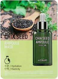 Dr.CELLIO Маска тканевая CHIA SEED AMPOULE MASK 04918 - фото 8860