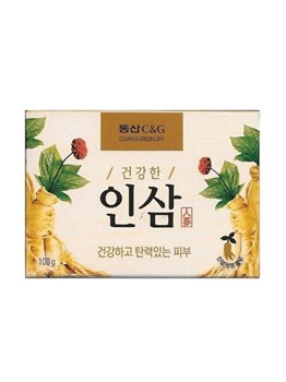 CLIO Мыло туалетное женьшень Ginseng soap 100g 00409 - фото 8884