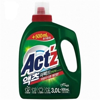 ПГН Концентрированный гель для стирки белья ACT'Z Perfect Anti bacteria (bacterium) (Bottle 3.0L+500ml) 02530 - фото 8968