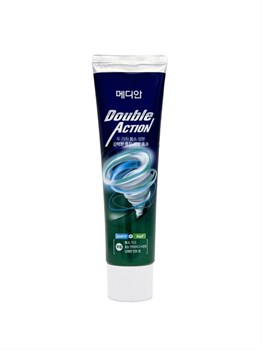 Median Double action Double mint toothpaste Зубная паста с лечебными экстрактами 120 гр !СРОКИ ГОДНОСТИ 08.2024! 05067 - фото 8990