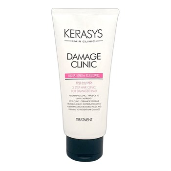 Kerasys Кондиционер-бальзам для поврежденных волос Damage Clinic 3 Step Hair Clinic For Damaged Hair Treatment 300мл 05190 - фото 9158