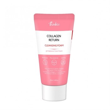 THINKCO Увлажняющая пенка с коллагеном Collagen Return Cleansing Foam 50ml 05277 - фото 9394