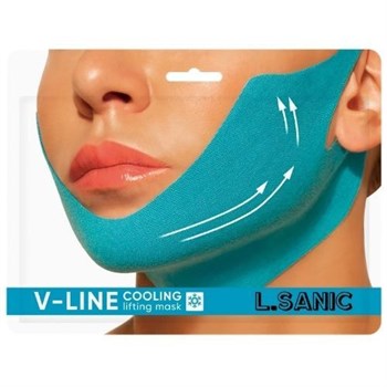 L’Sanic Маска-бандаж для коррекции овала лица с охлаждающим эффектом V-Line Cooling Lifting Face Mask 1 шт 05287 - фото 9409