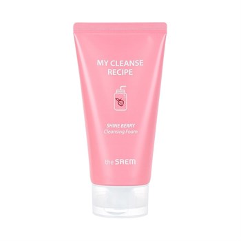 The Saem Антивозрастная пенка для умывания с экстрактами ягод My Cleanse Recipe Cleansing Foam Shine Berry 150 мл 02822 - фото 9451