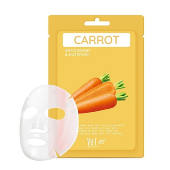 Yu.r Me Carrot Sheet Mask Маска для лица с экстрактом моркови 05322-1 - фото 9521