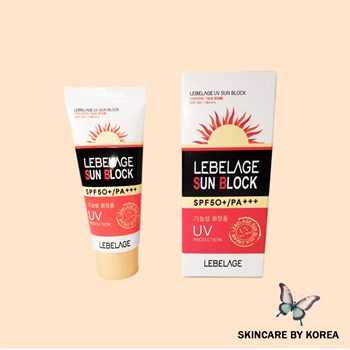 Lebelage Солнцезащитный крем для лица SPF50+/ PA+++ 30мл 04897 - фото 9573