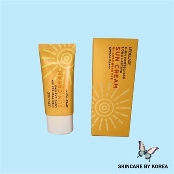 LEBELAGE Крем для лица и тела солнцезащитный устойчивый HIGH PROTECTION LONG LASTING SUN CREAM 30 мл 05284 - фото 9579