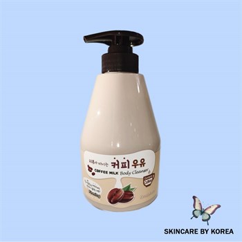 Welcos Гель для душа Кофейный Kwailnara Coffee Milk Body Cleanser 560мл 04070 - фото 9581