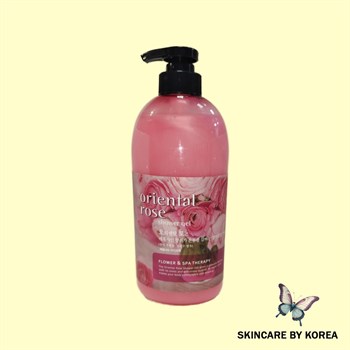 Welcos Гель для душа с ароматом розы Body Phren Shower Gel Oriental Rose 730 мл 02430 - фото 9590