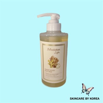 JM SOLUTION LIFE GINGER WOOD BODY WASH Гель для душа с имбирным деревом 500мл 05152 - фото 9602