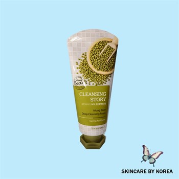 Welcos Пенка для умывания Cleansing Story Foam Cleansing (Mung beans)120гр 00483 - фото 9626