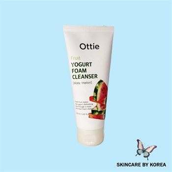 Ottie Йогуртовая пенка для умывания с арбузом Fruit Yogurt Foam Cleanser-Watermelon 150 мл 03066 - фото 9637