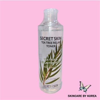 Secret Skin Тонер для лица с экстрактом чайного дерева Tea Tree Relax Toner 250мл 00412 - фото 9759