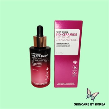 FORTHESKIN BIO-CERAMIDE PRO BIOME CREAM AMPOULE Био ампульный крем с керамидами 50ml 04446 - фото 9782