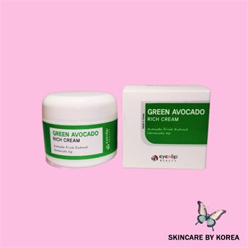Eyenlip Крем для лица питательный с маслом авокадо Green Avocado Rich Cream 50 мл !СРОКИ ГОДНОСТИ 06.2025! 04906 - фото 9786
