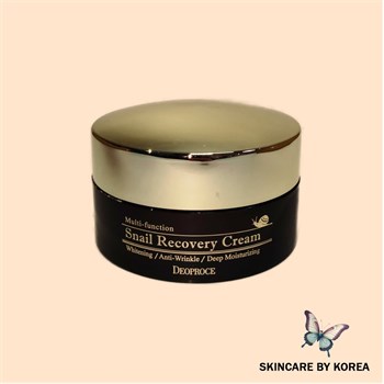 Deoproce Multi-Function Snail Recovery Cream Многофункциональный восстанавливающий крем с муцином улитки 03388 - фото 9800