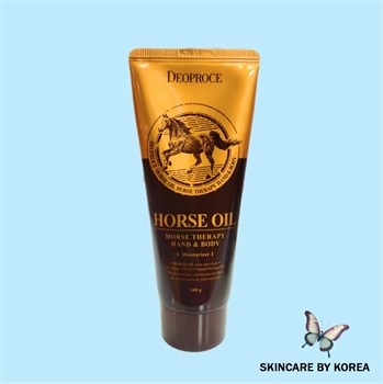 DEOPROCE Крем для рук и тела увлажняющий MOISTURE HAND & BODY HORSE OIL 100мл 00985 - фото 9909