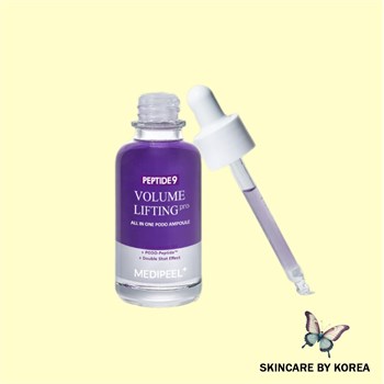 MEDI-PEEL Омолаживающая сыворотка с лифтинг эффектом Peptide 9 Volume Lifting All In One Podo Ampoule Pro 30ml 05218 - фото 9995