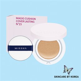Тональная основа - кушон Без запаски #23 MISSHA MAGIC CUSHION COVER LASTING SPF50+ PA+++ #23 15ml  !СРОКИ ГОДНОСТИ 10.2025! 03586