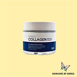 TENZERO Антивозрастной ампульный крем для лица с коллагеном  WRINKLE COLLAGEN AMPOULE CREAM 70g 05477