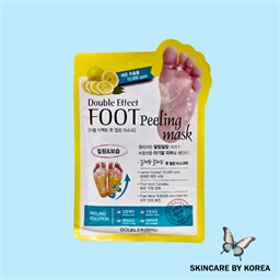 Double&Zero Пилинг носочки для ног с гиаулороновой кислотой Double Effect Foot Peeling Mask  1пара 05439