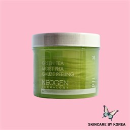 Neogen Пилинг-пэды с зеленым чаем Dermalogy Green Tea Moist PHA Gauze Peeling 30 шт 05492