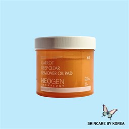 Neogen Очищающие пэды для снятия макияжа Dermalogy Carrot Deep Clear Remover Oil Pad 60 шт 05491
