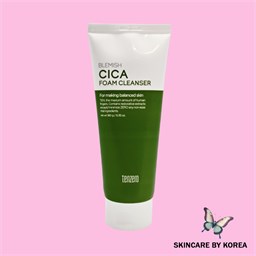 Tenzero Пенка для умывания с экстрактом центеллы азиатской Blemish cica foam cleanser 180 мл 05512