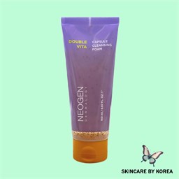 Neogen Нежная очищающая гелевая пенка с витаминным комплексом Dermalogy Double Vita Capsule Cleansing Foam 150 мл 05522