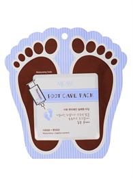 Mijin Маска для ног Premium Foot care pack 10гр*2 Премиум увлажняющая маска для ног