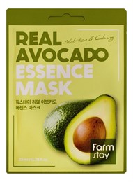 Маска тканевая увлажняющая с экстрактом авокадо FARMSTAY Real Avocado Essence Mask 23ml