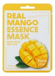 Маска тканевая увлажняющая с экстрактом манго FARMSTAY Real Mango Essence Mask 23ml 01573