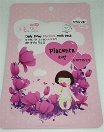 МЖ Daily Dewy Маска тканевая с плацентой  MJ Care Daily Dewy Placenta mask pack 25гр 00580