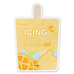 A'PIEU Маска-мороженное листовая с экстрактом мандарина  Icing Sweet Bar Sheet Mask Hanrabong