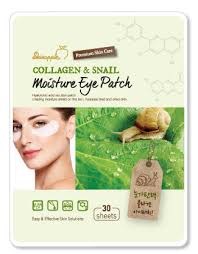SkinApple Collagen & Snail Moisture Eye Patch Гидрогелевые патчи с коллагеном и муцином улитки для кожи вокруг глаз 30 шт !СРОКИ ГОДНОСТИ 07.2024!