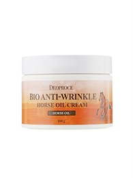 DEORPOCE Биокрем против морщин с лошадиным жиром BIO ANTI-WRINKLE HORSE CREAM 100гр 01376