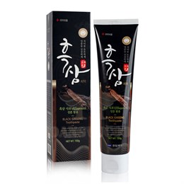 Hanil Зубная паста с женьшенем Black Ginseng Toothpaste, 150гр 04736
