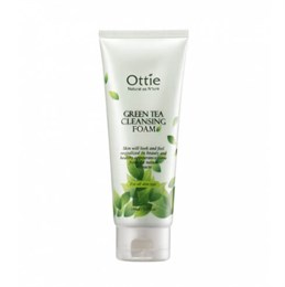 Ottie Green Tea Cleansing Foam Натуральная зеленая забота о коже Пенка для умывания с экстрактом зелёного чая 04350