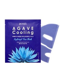 PETITFEE AGAVE COOLING HYDROGEL FACE MASK Охлаждающая гидрогелевая маска с экстрактом агавы 1шт 30 гр 04798